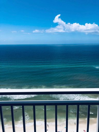 View from balcony
